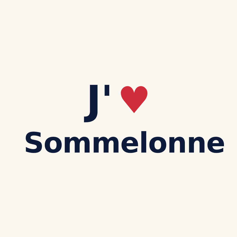 Tasse personnalisée Sommelonne — design J'aime Sommelonne