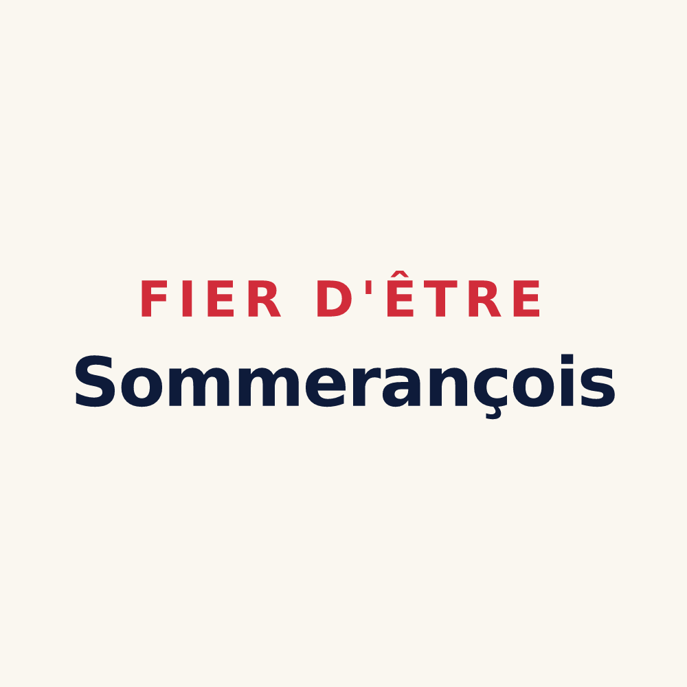 Tasse « Fier d'être Sommerançois » — design pour Sommerance