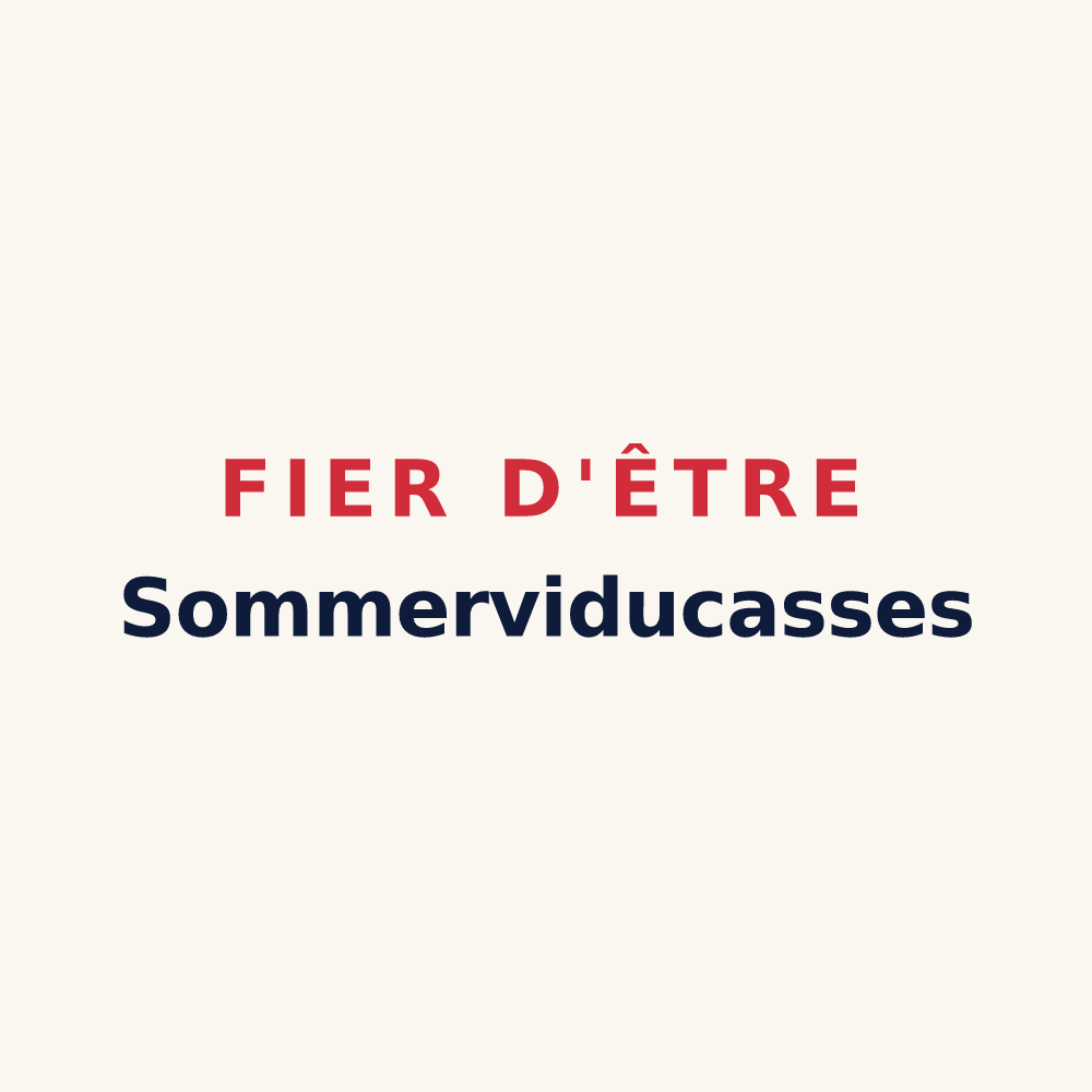 Tasse « Fier d'être Sommerviducasses » — design pour Sommervieu