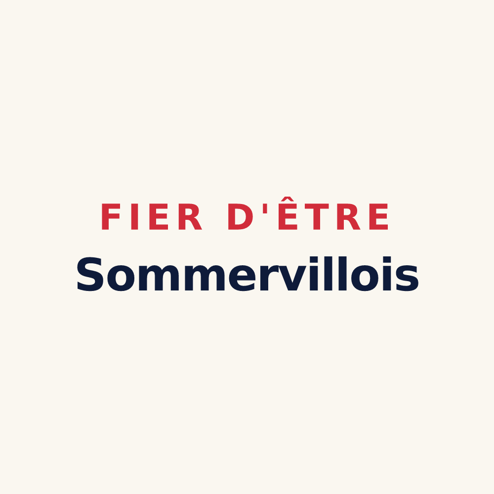 Tasse « Fier d'être Sommervillois » — design pour Sommerviller