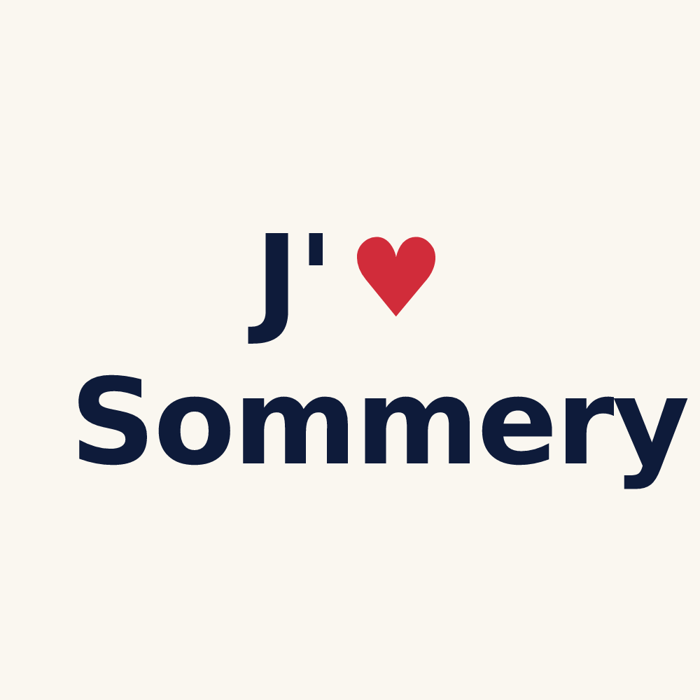 Tasse personnalisée Sommery — design J'aime Sommery