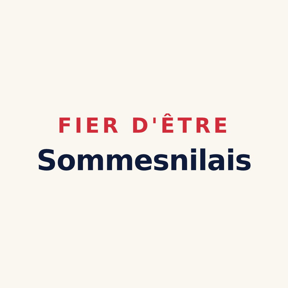 Tasse « Fier d'être Sommesnilais » — design pour Sommesnil