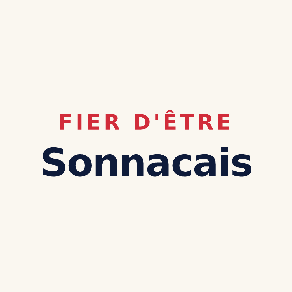 Tasse « Fier d'être Sonnacais » — design pour Sonnac