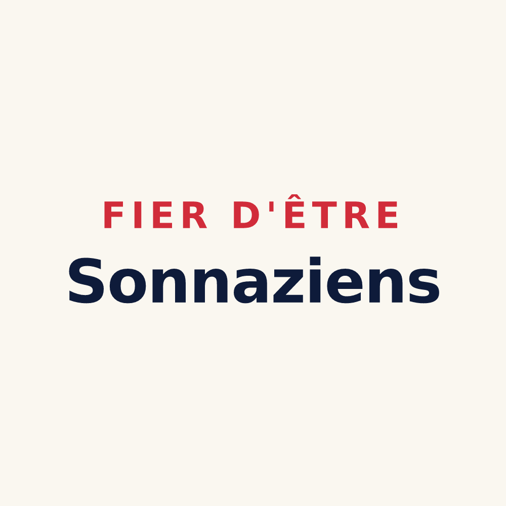 Tasse « Fier d'être Sonnaziens » — design pour Sonnaz