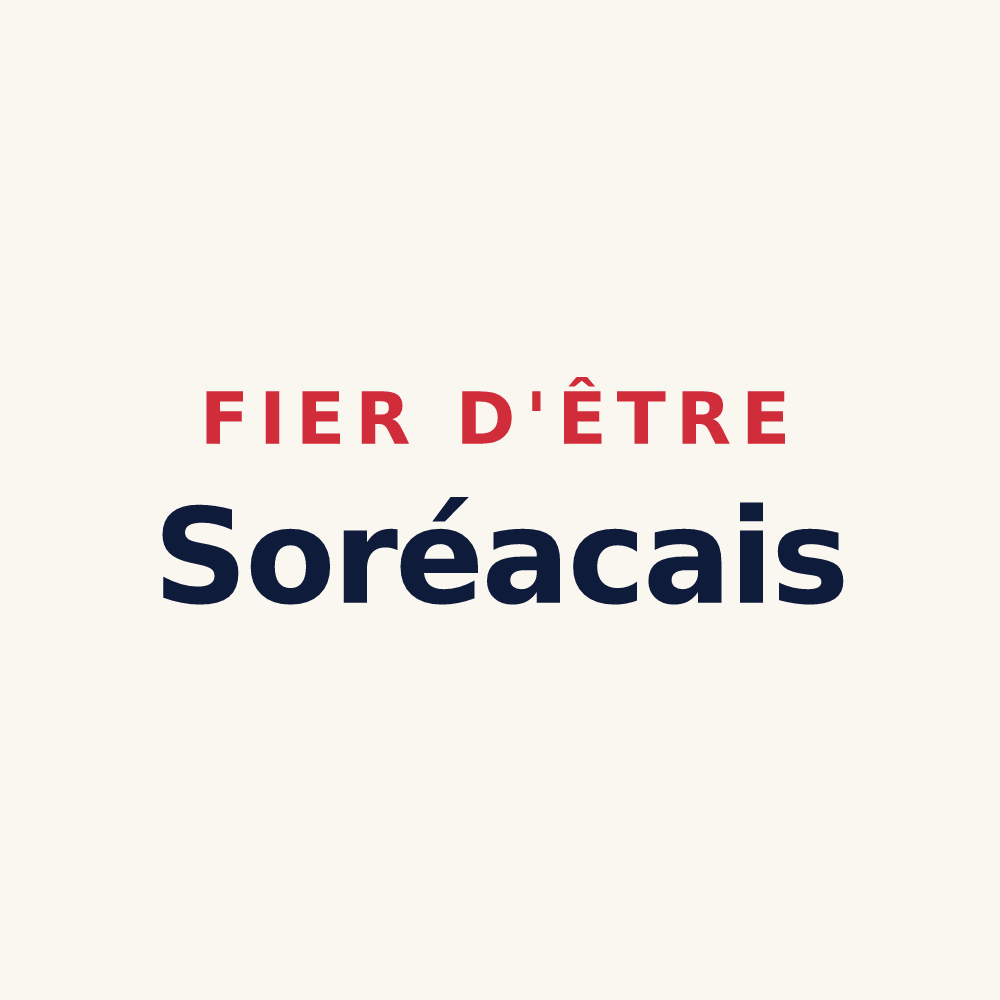 Tasse « Fier d'être Soréacais » — design pour Soréac