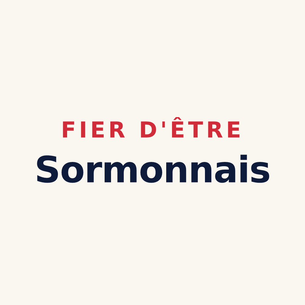 Tasse « Fier d'être Sormonnais » — design pour Sormonne