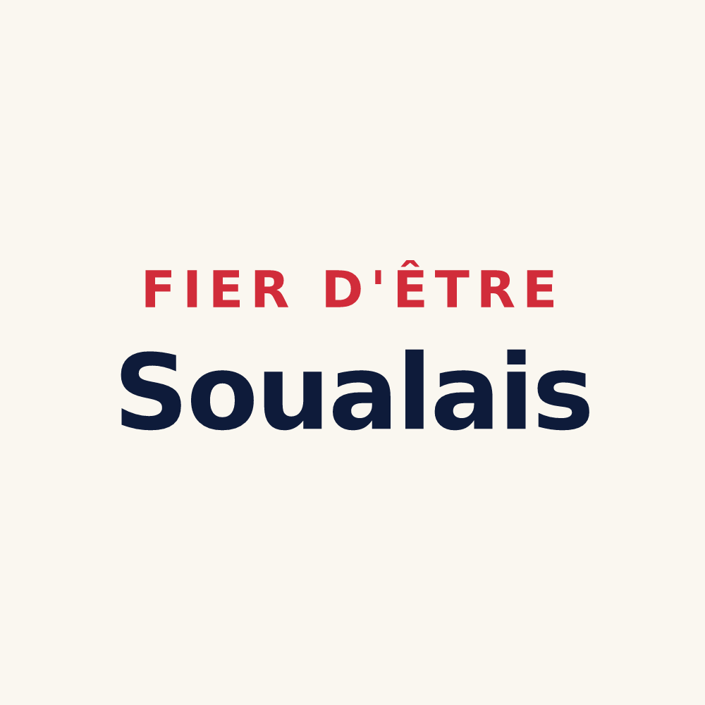 Tasse « Fier d'être Soualais » — design pour Soual