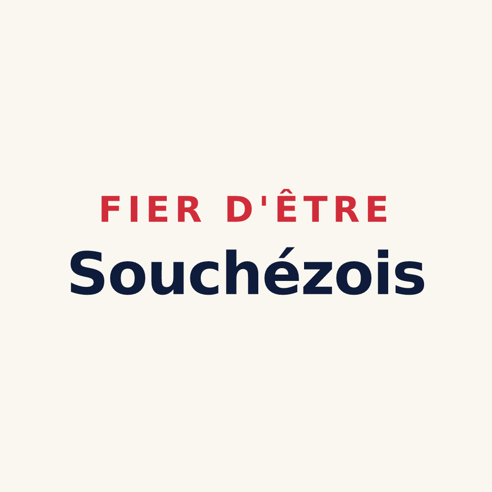 Tasse « Fier d'être Souchézois » — design pour Souchez