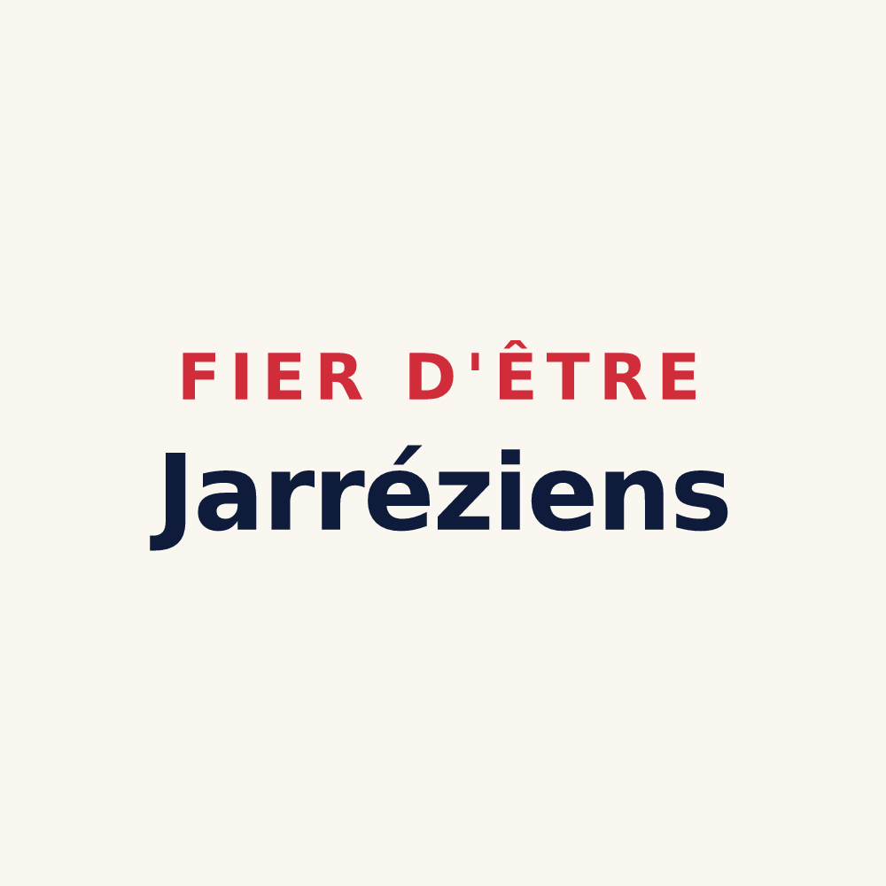 Tasse « Fier d'être Jarréziens » — design pour Soucieu-en-Jarrest