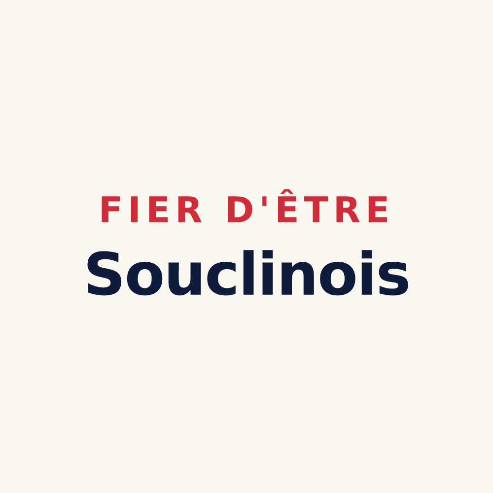 Tasse « Fier d'être Souclinois » — design pour Souclin