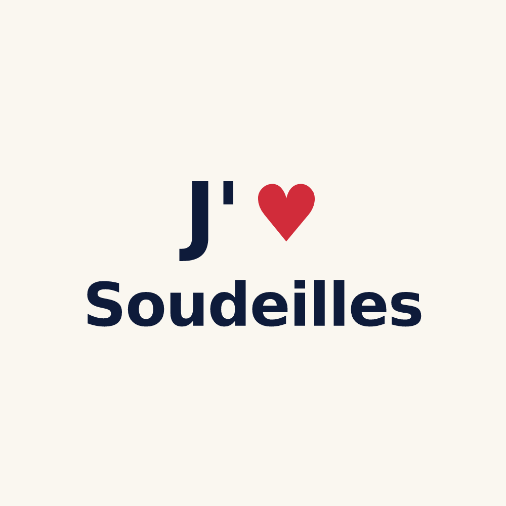 Tasse personnalisée Soudeilles — design J'aime Soudeilles