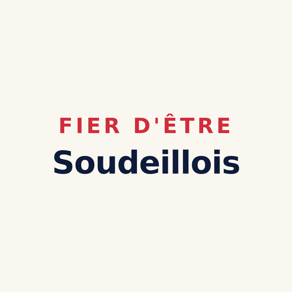 Tasse « Fier d'être Soudeillois » — design pour Soudeilles