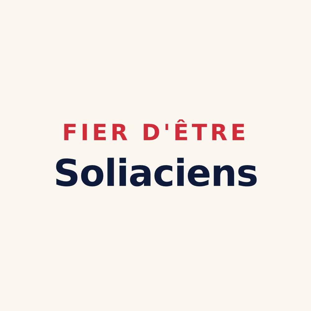 Tasse « Fier d'être Soliaciens » — design pour Souilly