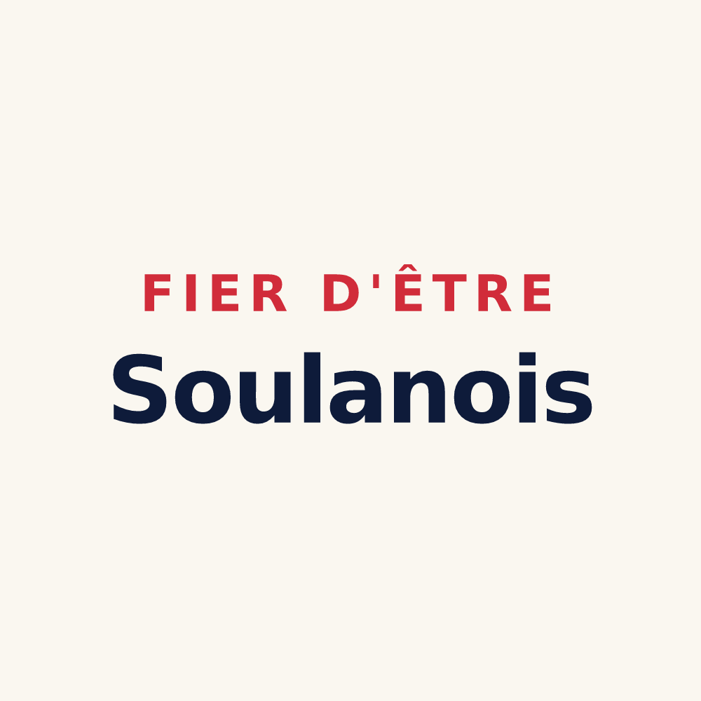 Tasse « Fier d'être Soulanois » — design pour Soula