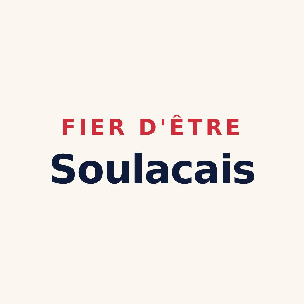 Tasse « Fier d'être Soulacais » — design pour Soulac-sur-Mer