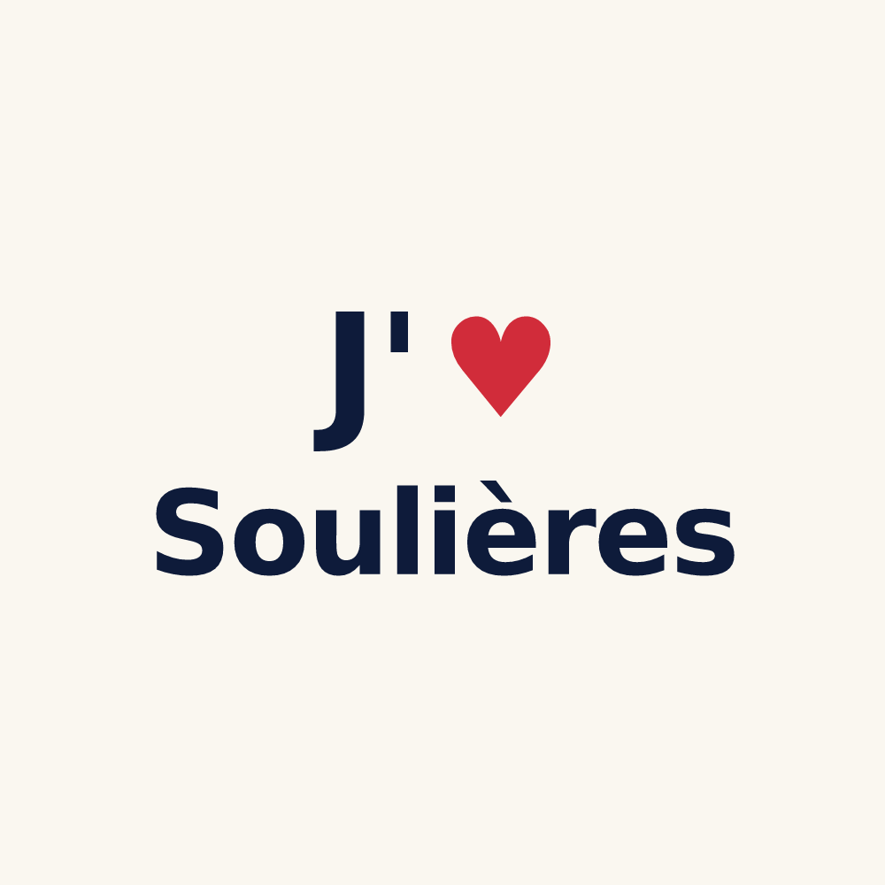 Tasse personnalisée Soulières — design J'aime Soulières