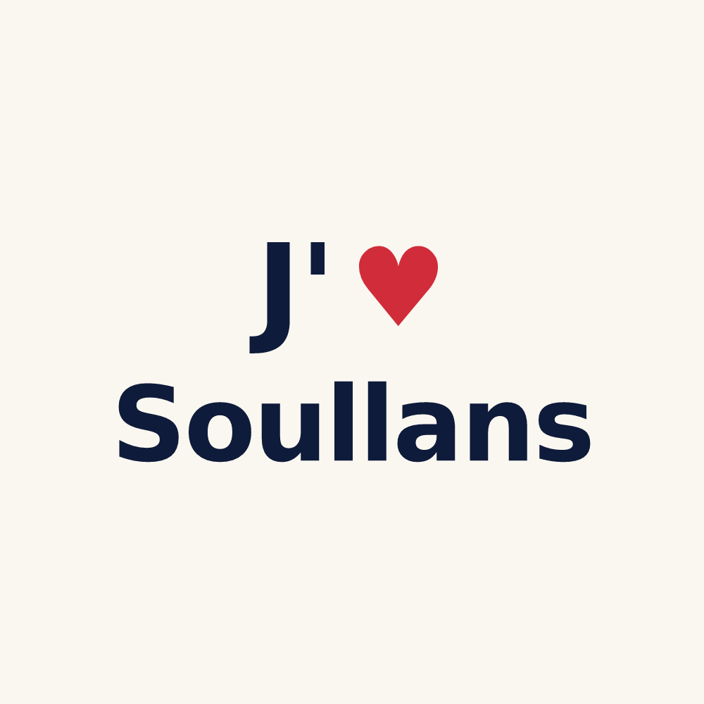 Tasse personnalisée Soullans — design J'aime Soullans