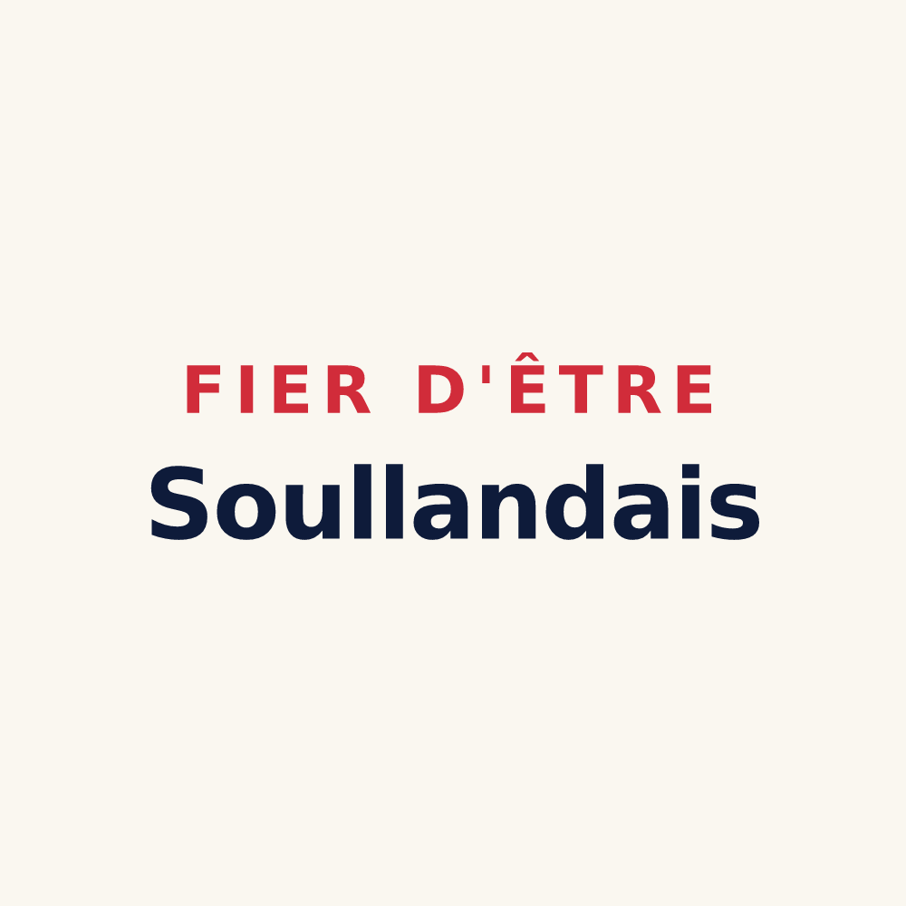 Tasse « Fier d'être Soullandais » — design pour Soullans
