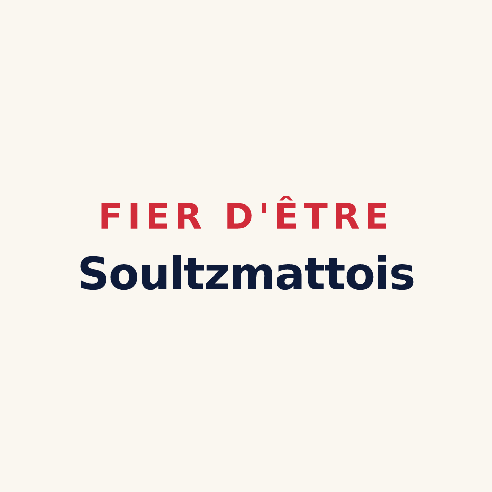 Tasse « Fier d'être Soultzmattois » — design pour Soultzmatt