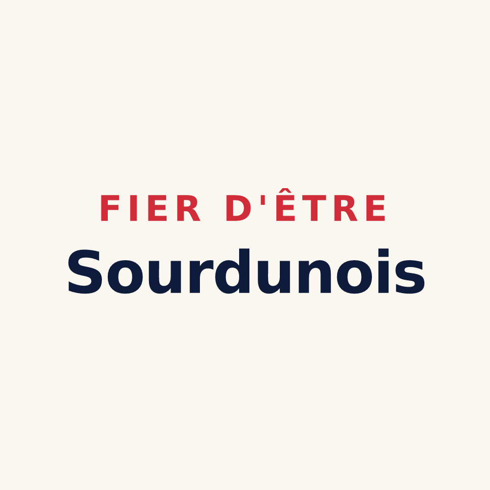 Tasse « Fier d'être Sourdunois » — design pour Sourdun