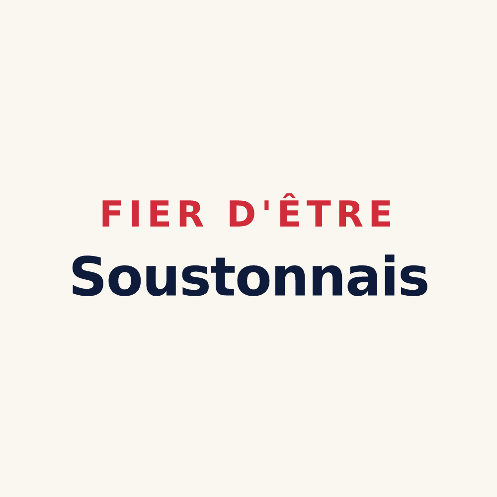 Tasse « Fier d'être Soustonnais » — design pour Soustons