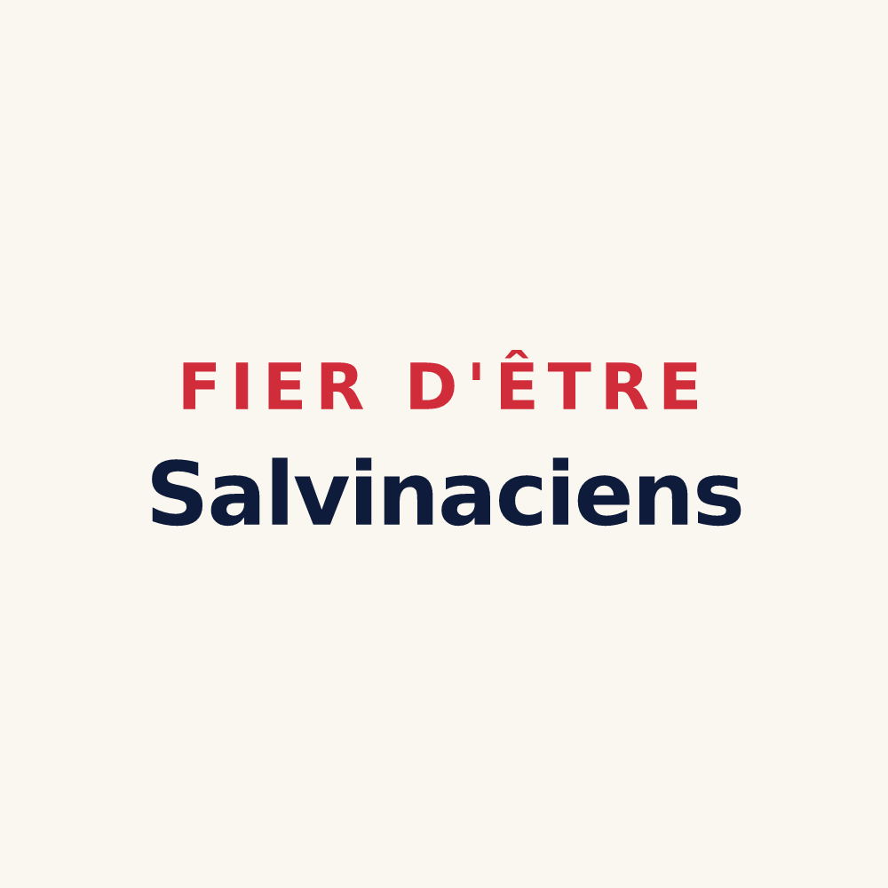 Tasse « Fier d'être Salvinaciens » — design pour Souvigny-de-Touraine