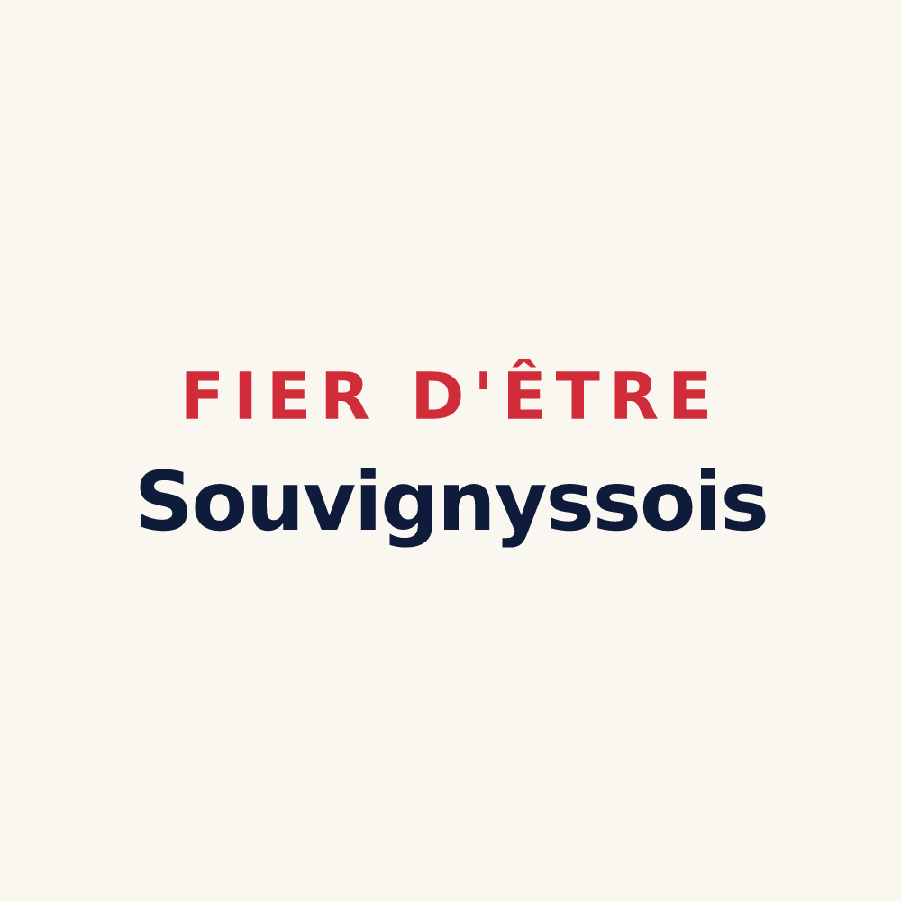 Tasse « Fier d'être Souvignyssois » — design pour Souvigny