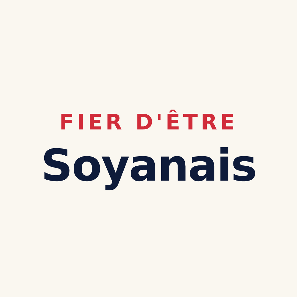 Tasse « Fier d'être Soyanais » — design pour Soyans