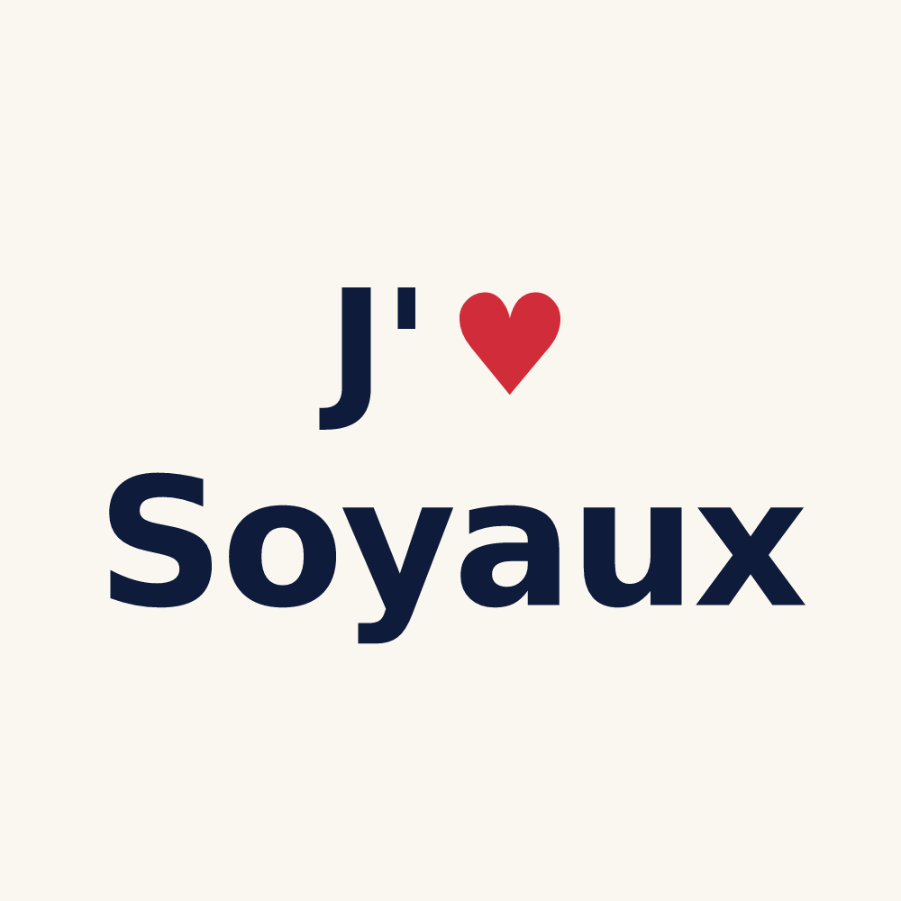Tasse personnalisée Soyaux — design J'aime Soyaux