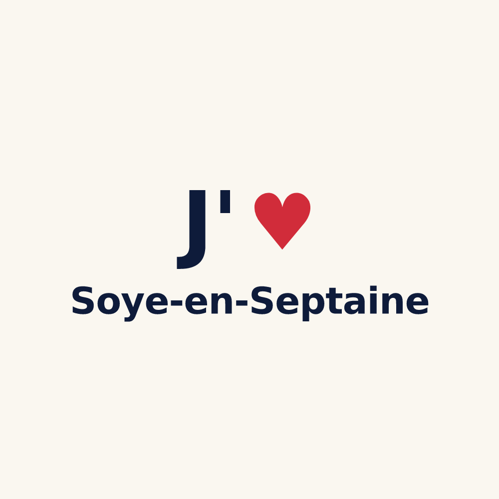 Tasse personnalisée Soye-en-Septaine — design J'aime Soye-en-Septaine