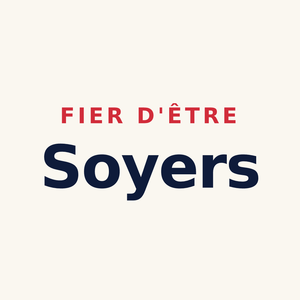 Tasse « Fier d'être Soyers » — design pour Soyers