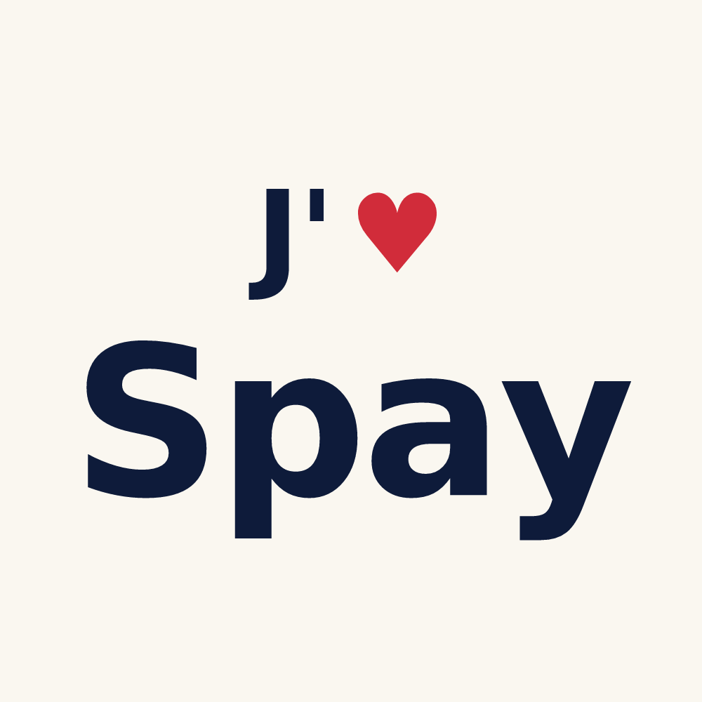Tasse personnalisée Spay — design J'aime Spay