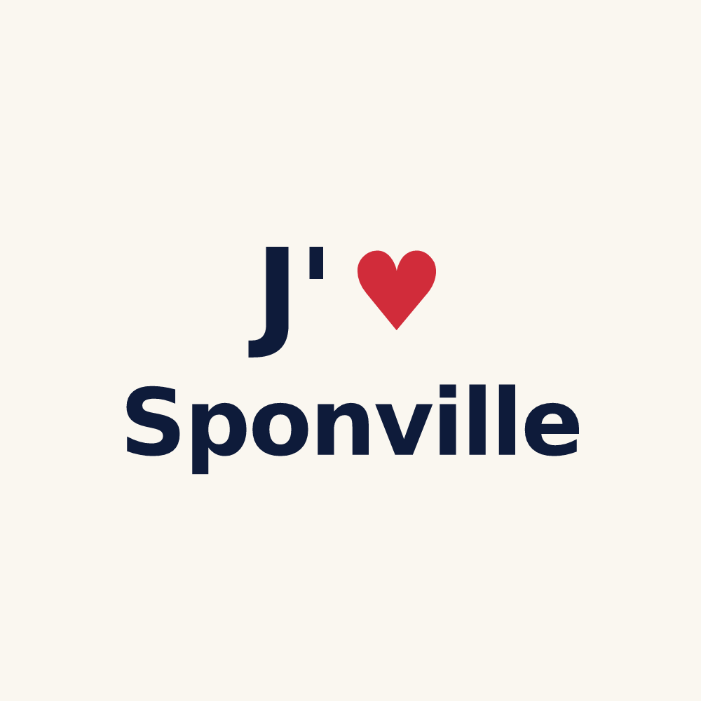 Tasse personnalisée Sponville — design J'aime Sponville