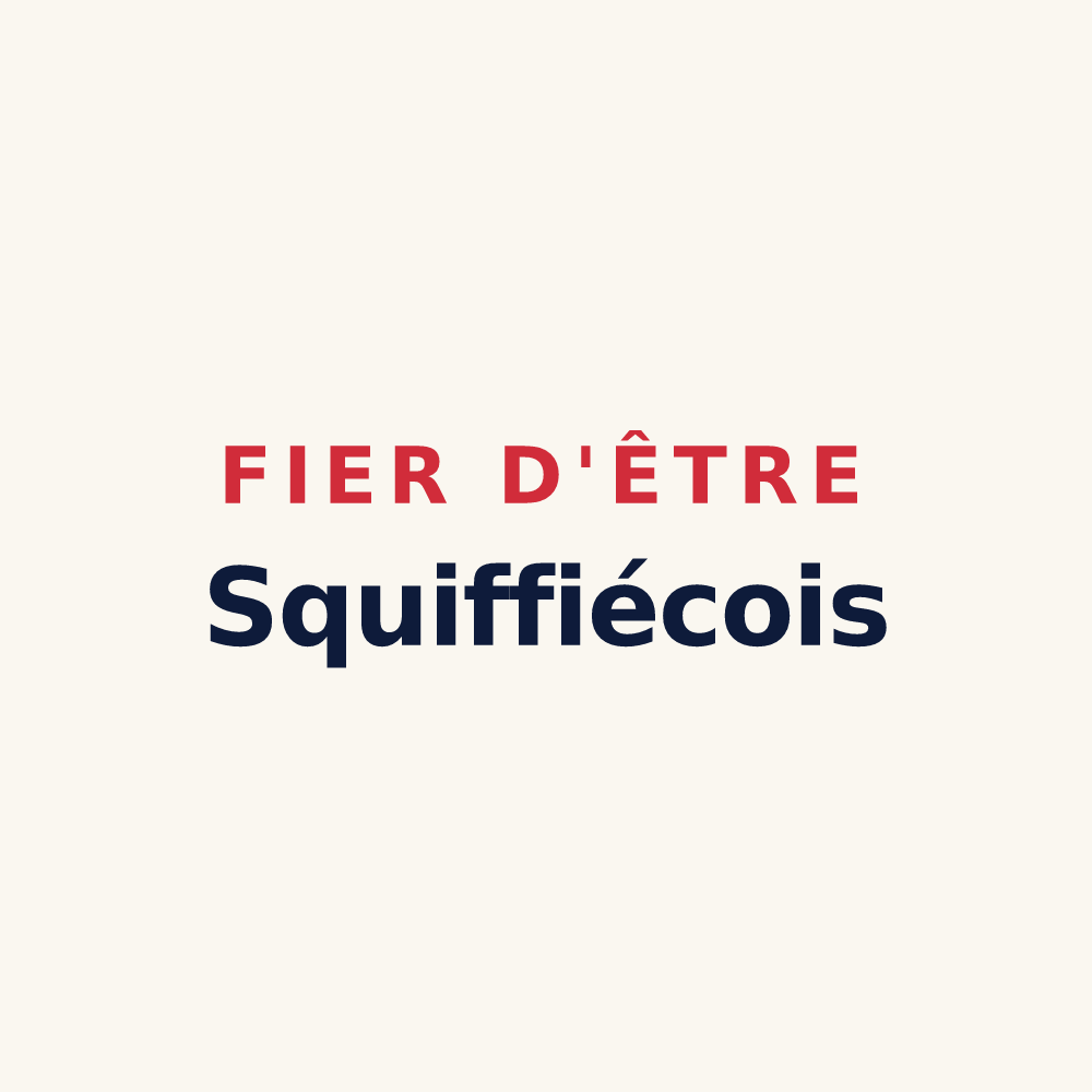 Tasse « Fier d'être Squiffiécois » — design pour Squiffiec