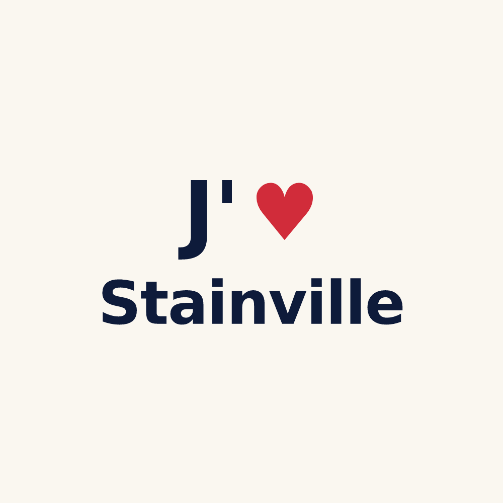 Tasse personnalisée Stainville — design J'aime Stainville