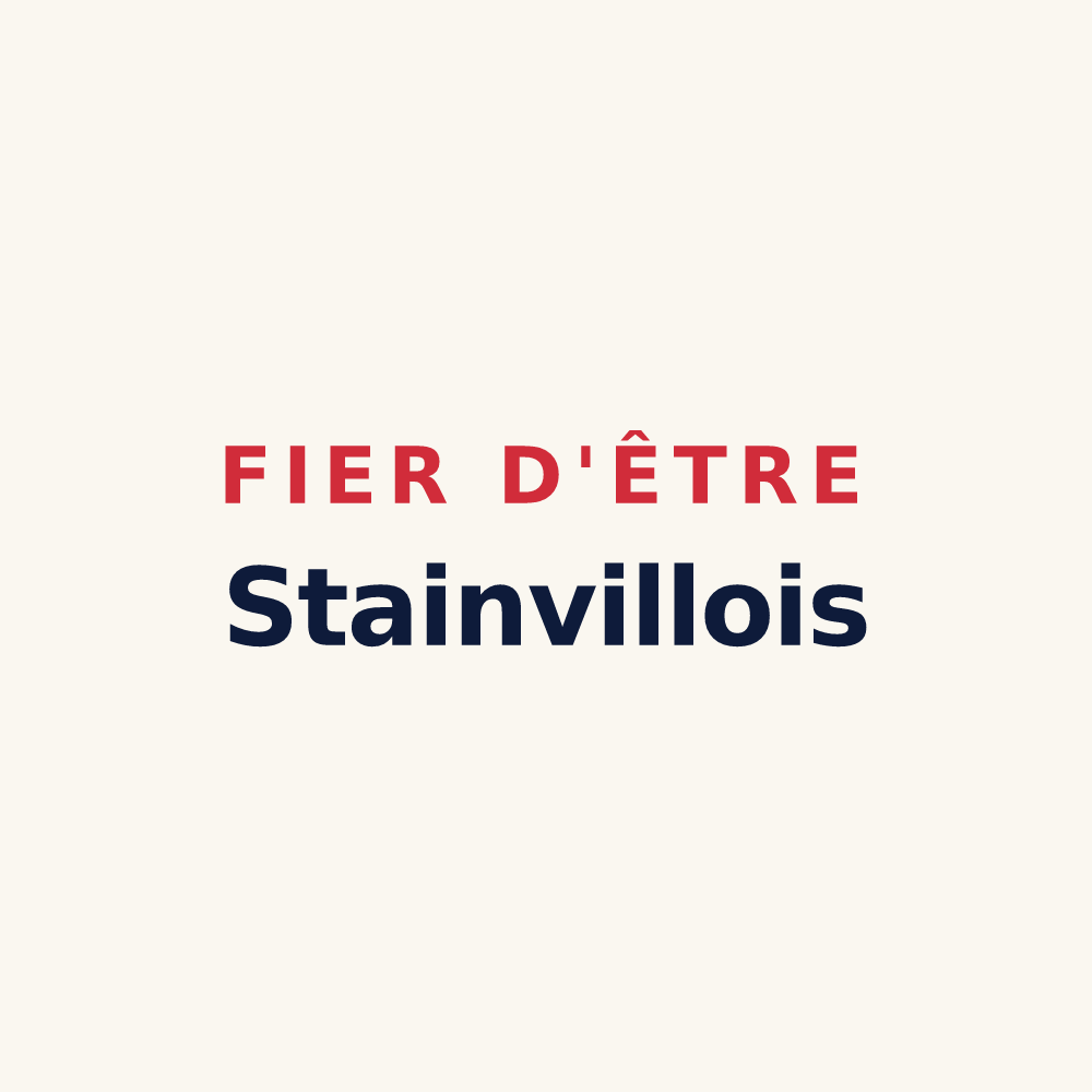 Tasse « Fier d'être Stainvillois » — design pour Stainville