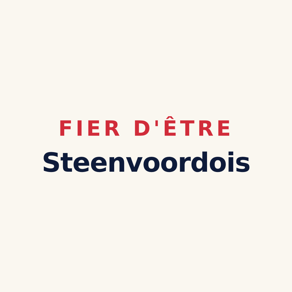 Tasse « Fier d'être Steenvoordois » — design pour Steenvoorde