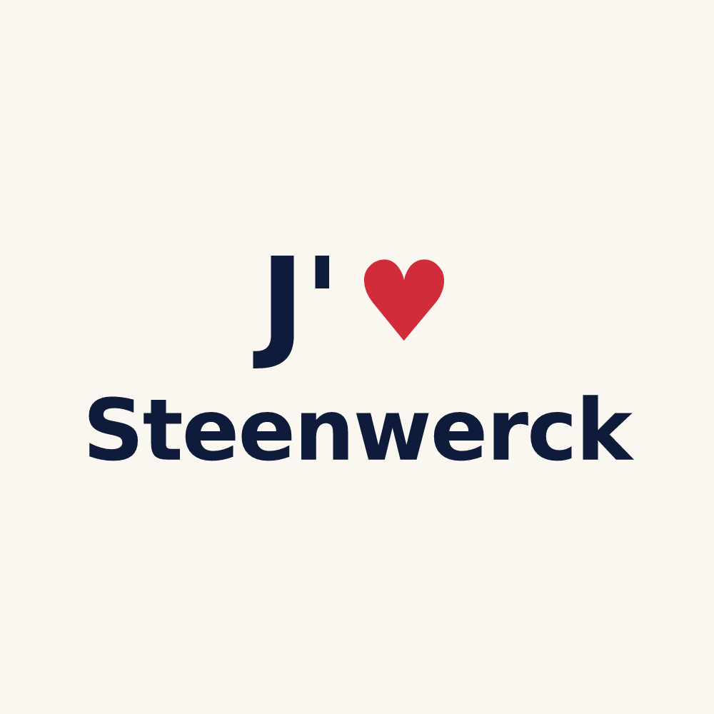 Tasse personnalisée Steenwerck — design J'aime Steenwerck