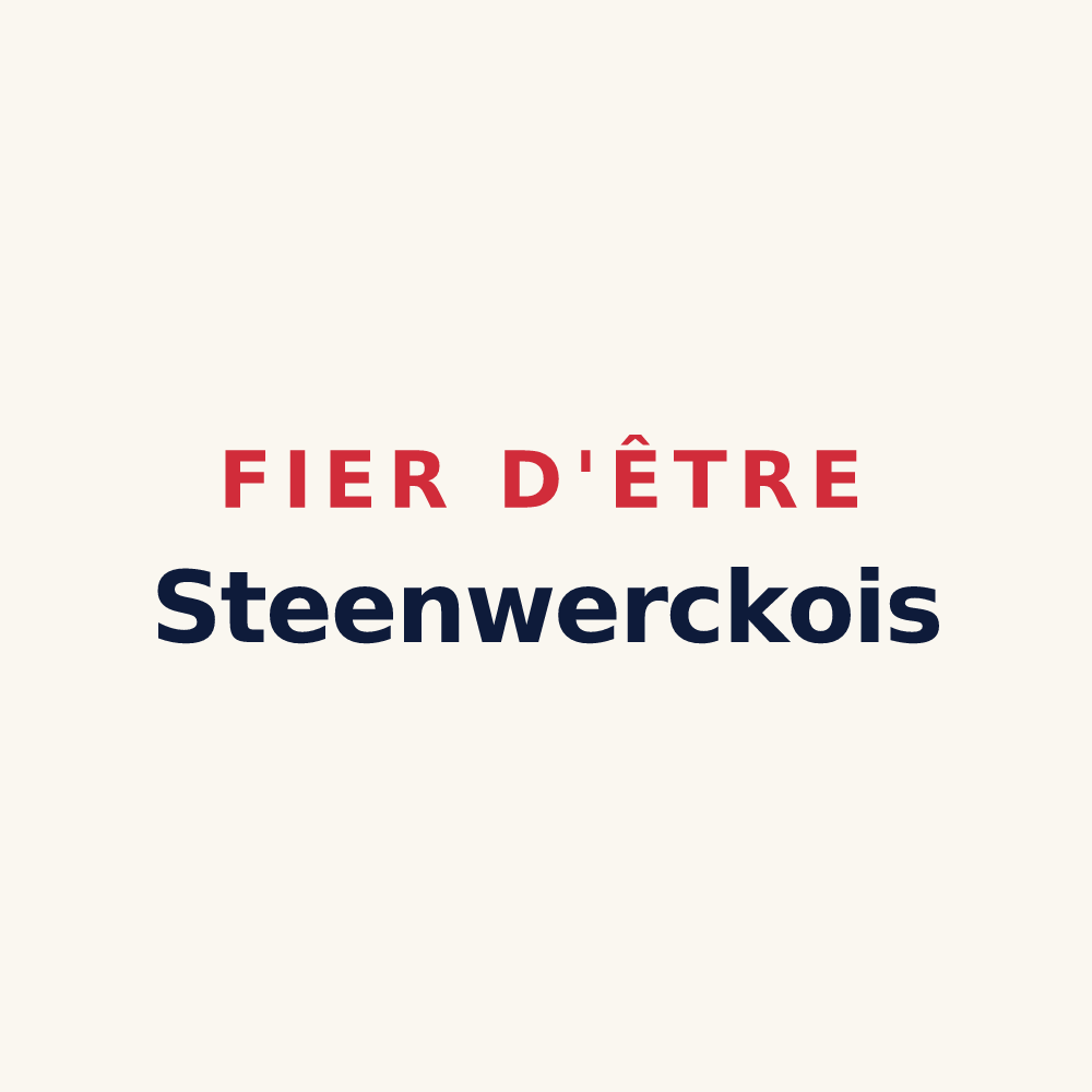 Tasse « Fier d'être Steenwerckois » — design pour Steenwerck