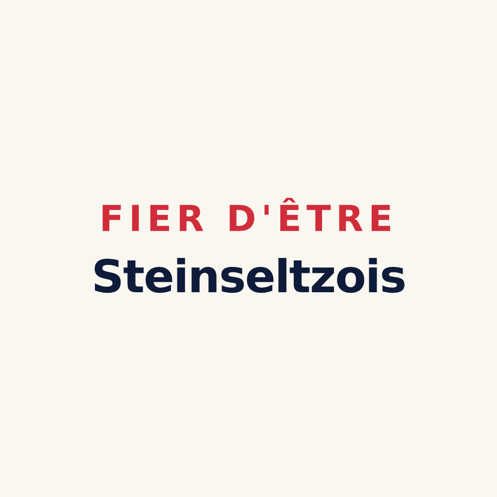 Tasse « Fier d'être Steinseltzois » — design pour Steinseltz