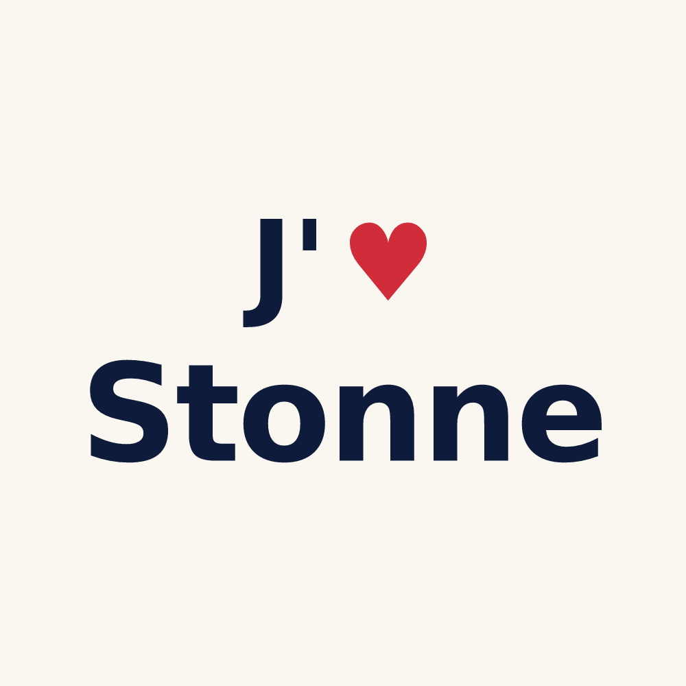 Tasse personnalisée Stonne — design J'aime Stonne