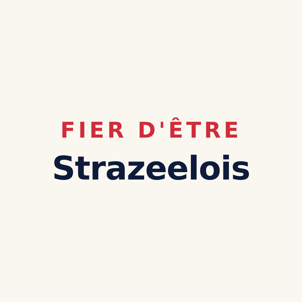 Tasse « Fier d'être Strazeelois » — design pour Strazeele