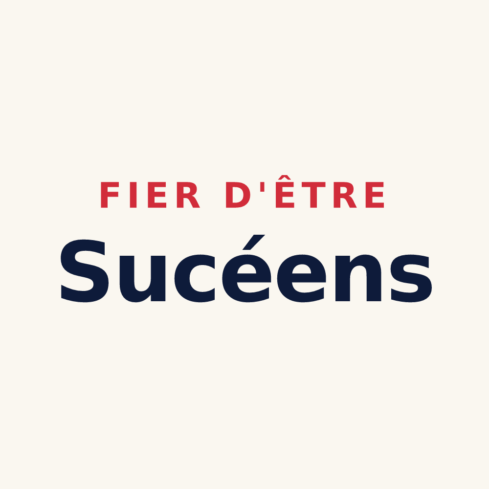 Tasse « Fier d'être Sucéens » — design pour Sucé-sur-Erdre