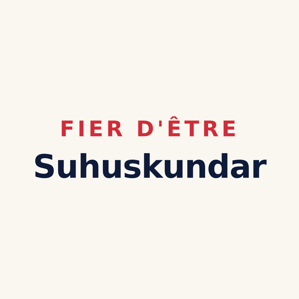 Tasse « Fier d'être Suhuskundar » — design pour Suhescun