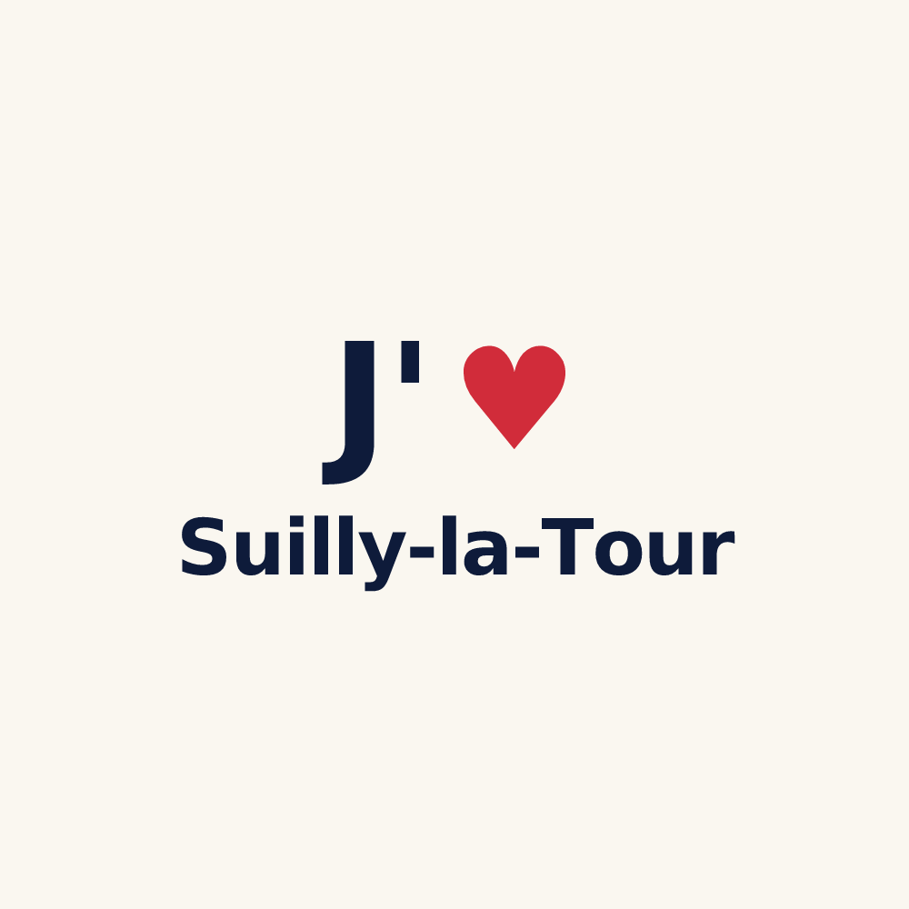Tasse personnalisée Suilly-la-Tour — design J'aime Suilly-la-Tour