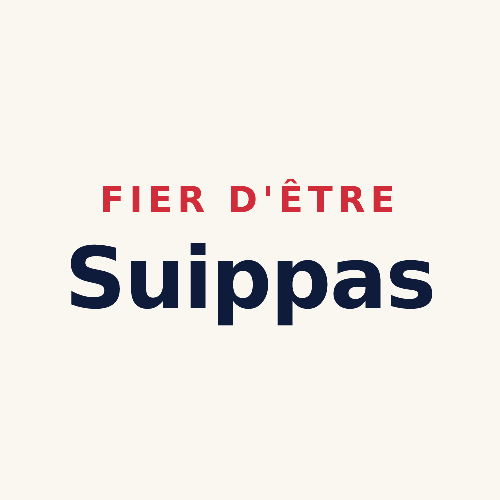 Tasse « Fier d'être Suippas » — design pour Suippes