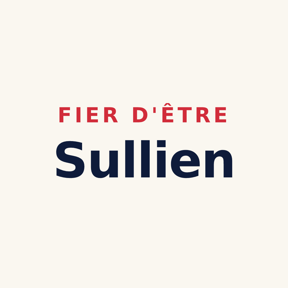 Tasse « Fier d'être Sullien » — design pour Sully