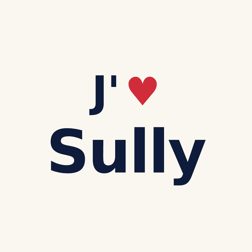 Tasse personnalisée Sully — design J'aime Sully