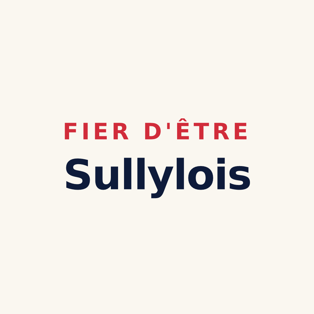 Tasse « Fier d'être Sullylois » — design pour Sully-sur-Loire
