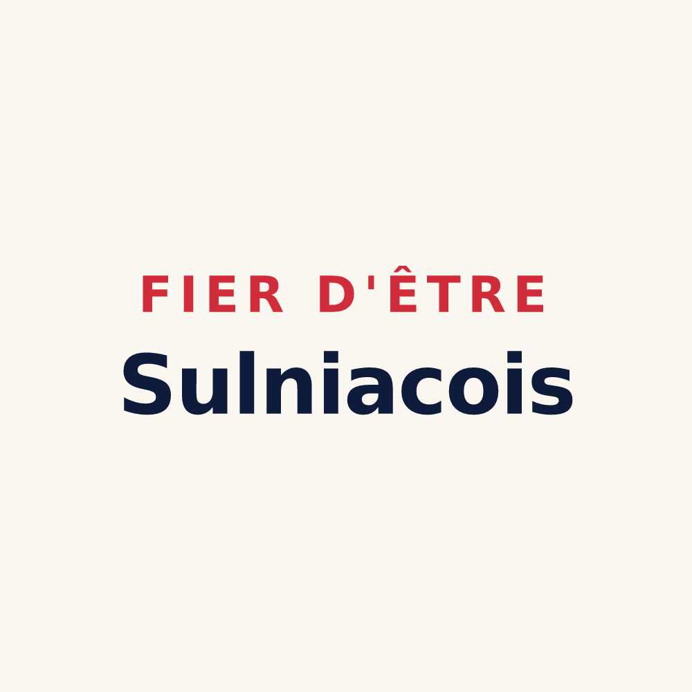 Tasse « Fier d'être Sulniacois » — design pour Sulniac